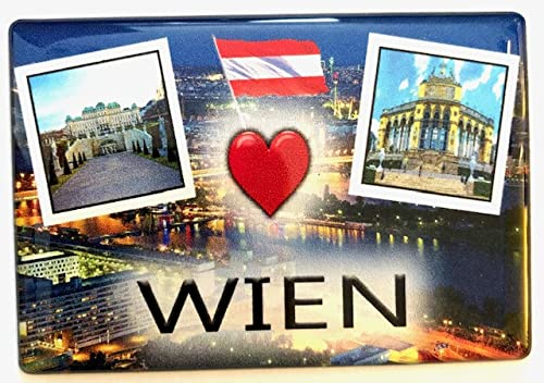 Wien,Vienna,Österreich, Austria,Souvenir,Kühlschrankmagnet,Reiseandenken,Geschenkartikel,Ferien 2501221