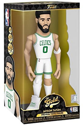Funko Vinyl Gold 12: NBA - Jayson Tatum - 1/6 Quote Für Seltene Chase-Variante - Sammelbare Vinyl-Actionfigur - Geschenkidee Zum Geburtstag - Offizielle Handelswaren - Für Ihre Sammlung und Display