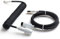 Spiralkabel Mit Abnehmbarem Aviator Anschluss Doppelt Ummanteltes USB-C Kabel Für Benutzerdefinierte Mechanische Gaming Tastaturen (Color : White Plug Black)
