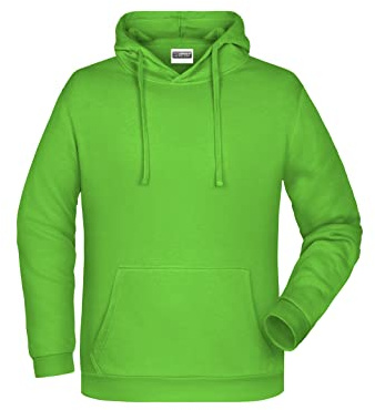 James & Nicholson Herren Basic Kapuzensweat - Klassischer Hoody mit Kängurutasche