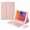 GUPENAA Keyboard Case for iPad Pro 12.9 Inch 2017/2015 (Old Model, 2Nd & 1St Generation), Wireless Magnetic Detachable Keyboard with Pencil Holder & Bluetooth Mouse,Pink