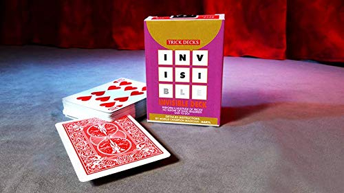 Mandolin Invisible Deck Zaubertrick | Unsichtbares Kartenspiel mit deutschsprachiger Anleitung | Verblüffendes Imaginäres Kartendeck | Mental-Magie für Anfänger und Profis