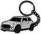 glahorse Porte-clés Cooper/Cooper S 2014-2022, porte-clés en métal, gris, 5*2.5