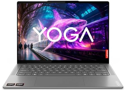 Lenovo Yoga Pro 7 Laptop | Copilot+ PC | 14,5 2.8K OLED 120Hz Display | AMD Ryzen AI 9 | 32GB RAM | 1TB SSD | AMD Radeon Grafik | Win11 Home | QWERTZ | grau