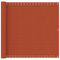 XGWKCNV Furniture Select Balcony Paravent orange 90x500cm HDPE