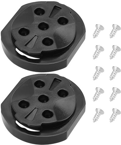 SG Store 2 Sets Support d'ordinateur de Vélo Support de Réparation de Siège Base Fixe Support de Chronomètre Base de Fixation de Cadran de Réparation de Siège Fixe Compatible avec Garmin 33x29x5mm