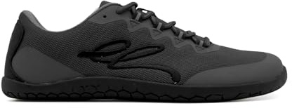 earthinglife Chaussures de plantation pieds nus pour hommes et femmes - Boîte à orteils larges - Respirante - Semelle extérieure flexible et conductrice - Chaussures de marche confortables, Noir , 43