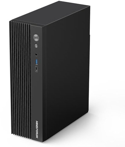 MINISFORUM 795S7 Mini PC da gioco AMD Ryzen 9 7945HX (16C/32T) Barebone Version Tower Computer, 2x slot DDR5, 2x PCIe4.0 SSD, HDMI|DP|USB-CTriple Outputs, M.2 2230 Key E Slot, 2.5G Lan Desktop