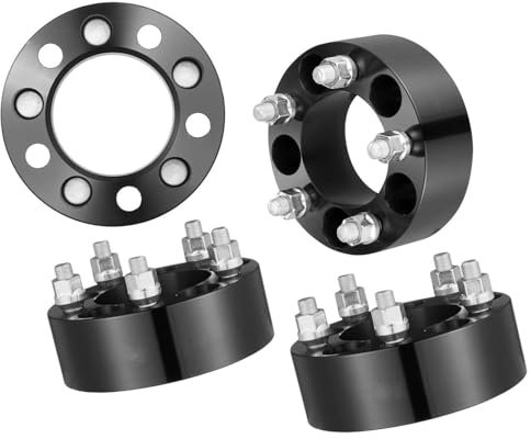 HLWXMDZ Für F&ord Für Ranger 4 Stück 2 5 X 4,5 Radadapter 5 Bolzen Geschmiedeter Abstandhalter 82,5 Mm Bohrung Nabenzentrierung 1/2-20 Bolzen Abstandhalter