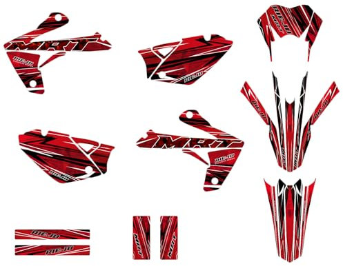 KIT DECO RIEJU MRT 50 DE 2009 à 2021 CRYSTAL (Rouge)