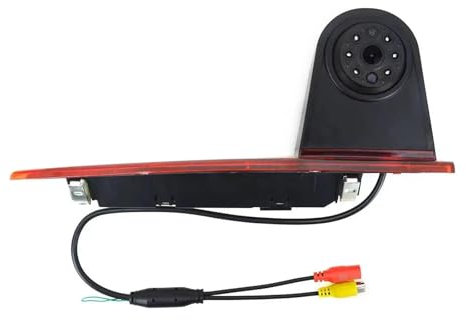 Compatible For Ford Transit Custom Brake Light Camera 2012-2015 Waterproof Night Vision Car Rear View Camera With 7 Inch Rear View Mirror(Standard style)