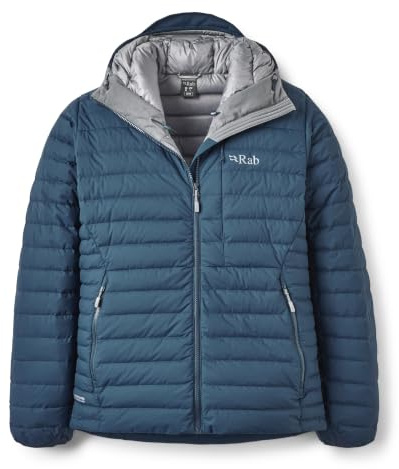 Rab Men's Microlight Windstopper Down Hoody | 700-Fill, GTX, Windproof, Gore-Tex Jacket, for Skiing & Climbing