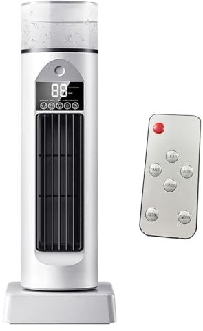Personal Air Conditioner | Personal Air Conditioner AC Fan | Quiet Bladeless Humidifier with Timer & Remote, Portable Cool Gadgets for Living Room Bedroom Indoor