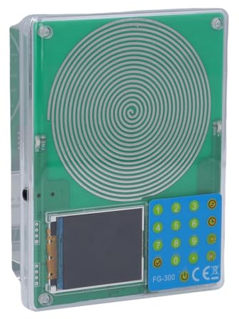 Irfora Generatore di Onde Sinusoidali, Generatore di Segnale DDS (0,001Hz -200KHz) - 13 Forme D'Onda, Display TFT, Onda di, Oscillatore Cristallino, (versione della batteria)