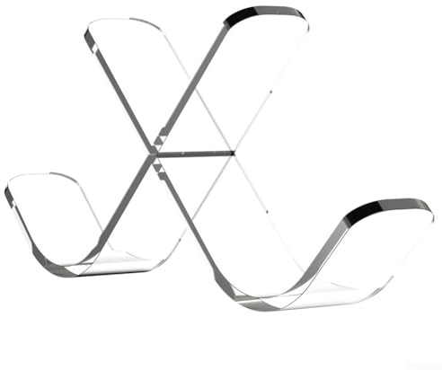 Jotekonoby Acryl-Hockey-Puck-Vitrine für 3 Pucks mit glatten Rillen, transparente Halterung für Hockey-Erinnerungsstücke, kompakte Desktop-Schaukasten