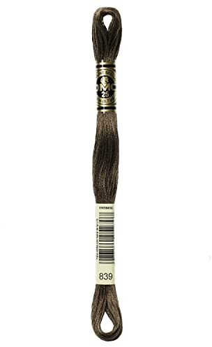 DMC 6-Strand Embroidery Cotton 8.7yd-Dark Beige Brown