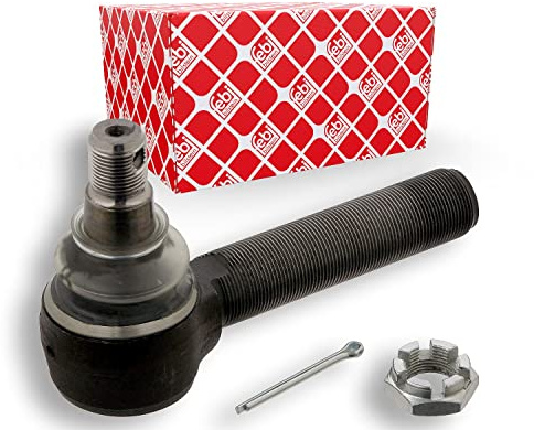 febi bilstein 32498 Spurstangenendstück mit Kronenmutter und Splint, 1 Stück