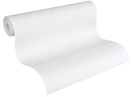 A.S. Création 141217 1412-17 Papier peint non-tissé écologique Blanc 10,05 x 0,53 m