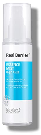 Real Barrier Essence Mist 100ml – Erfrischendes Anti-Aging Gesichtsspray mit Hyaluronsäure + Ceramiden – Gesichtswasser für sensible Haut – Koreanische Kosmetik