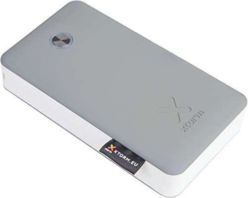 Xtorm XB200U Power Bank Travel (6,000mAh, 2A out, 2x USB, Micro-USB Kabel) anthrazit/weiß