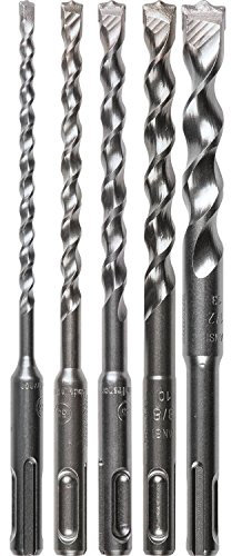 Makita B-60969 - Juego de brocas SDS-Plus (5 unidades, 2 cortadoras)