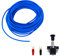 Sydien 18 Gauge 10M/33 Ft Car Audio Home Remote Wire with Connection Terminals&Push-Pull Switch for Car Audio Speaker Amplifier Remote Trailer Wiring