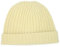 Pure 100% Cashmere Beanie für Herren, warme weiche Herren-Kaschmirmütze in Geschenkbox, gelb, Einheitsgröße