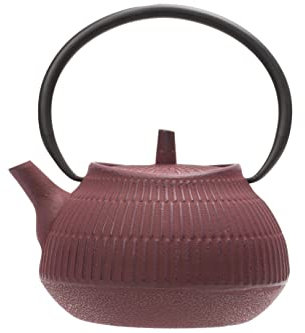 COSY TRENDY Yokohama Théière Rouge 1,1l en Fonte