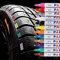 Maijia - Rotulador de pintura para neumáticos de bicicleta y coche, 12 colores, resistente al agua, permanente, para coche, motocicleta, neumáticos, goma, metal, etc.