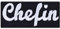 CHEFIN Aufnäher für Frauen lustig Aufbügler/Patch zum annähen/aufbügeln | Ehefrau Bügelbilder Geburtstagsgeschenk für Damen Applikation für alle Stoffe | 90x40mm