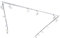 QAZQA - Modern Modernes Schienensystem Komplettset I Spotlight I Deckenspot I Deckenstrahler I Strahler weiß mit 14 Spot I Spotlight I Deckenspot I Deckenstrahler I Strahler I Lampe I Leuchtes 1-phasi