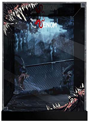 TopBrixx Vitrine für Lego Venom 76187, 3MM Acryl Schaukasten für Lego 76187(Nicht Enthalten Lego Modell)