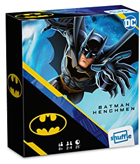 Shuffle Batman Hechmen, Kartenspiel auf DC Comics für 2 bis 4 Spieler bis 8 Jahre alt