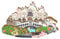 Italy Venice Magnet Fridge Magnet Wooden 3D Landmarks Travel Collectible Souvenirs Decoration Handmade