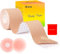 Brezoy Boobietape Klebe BH Rückenfrei Brust Tape Push Up BH, Boob Tape 2(1 Paar) Wiederverwendbare Silikon Brüste Nippelpads Body Tape für Abendkleider, Hochzeitskleid, Badeanzug