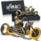 ZONSUSE Apribottiglie Moto Magnetico, Apribottiglie da Birra Moto Retrò, Apribottiglie Unico per Bar Party, Birra Regali per Uomini, Compleanno, Natale e Idee per la Festa del Papà Regali (C1)