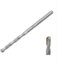 JCB Masonry Drill Bit 4 x 75 mm - Precision Ground Flutes, 135 Degree Tip Angle - Exceptional Durability Carbon Steel, 3 Year Warranty