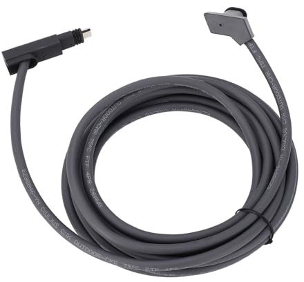 banapoy Starlink-Kabel 15 Fuß 4,6 M, Satelliten-Starlink-Ersatzkabel für V2, Starlink-Kabelverlängerung, Rechteckiges Satelliten-Ersatzverlängerungskabel, Starlink-Zubehör