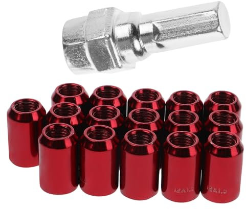 SOLUSTRE 16pièces Écrou De Roue pour Remorque Et Voiture Jeu De Remplacement Conception Antivol
