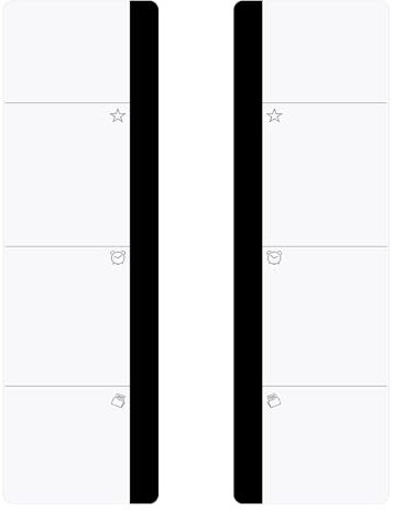 2-Pack Acrylic Monitor Memo Board for Computer, Creative Sticky Note Holder for Desk, Side Panel Message Board for Office, Left & Right Panels