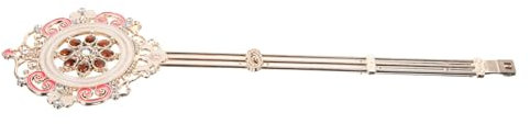 Uonlytech Pendeluhr Wanduhr Metall Ersatz Uhrenpendel Für Reparatur Und DIY Uhren Zubehör Mit Strass Design