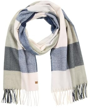 camel active Damen Karoschal mit Fransen