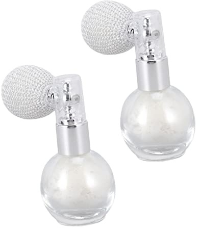 PACKOVE 2stücke Glitzerpuder-sprüher Für Make-up Highlighter-puderflasche Mit Körperpuder-spray Make-up Glitzer Spritzwerkzeug Für Gesicht Haare Und Körper Vielseitig Einsetzbar