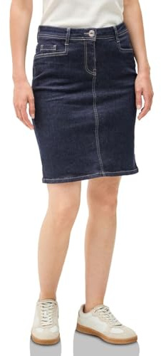 Jeansrock im Rinsed-Look