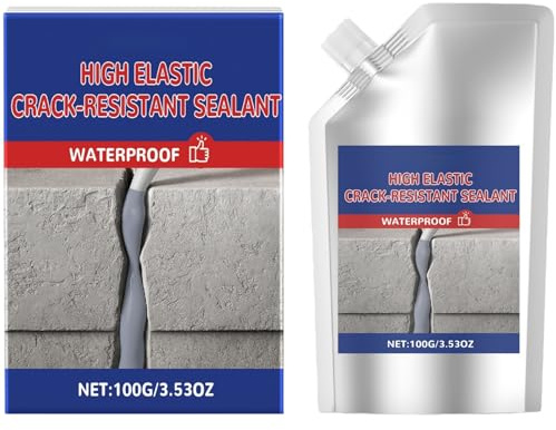 Heavy-Duty Concrete Crack Repair Adhesive,Fast-Drying Waterproof Sealant for Slabs,Concrete Sealer,Con/crete Crack Filler,Waterproof Con/crete Crac/k Repair,Weather-Resistant Concr/ete Cr/ack Filler