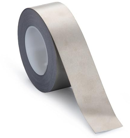 Pyuyan Einseitiges Leitfähiges Gewebeband, Faraday-Klebeband, 30mmx20m | Leitfähiges Gewebe-Klebeband, für EMI-Abschirmung HF-Blockierung Umwicklung von Laptop- Handy- LCD-Kabel- Und Kabelbaum