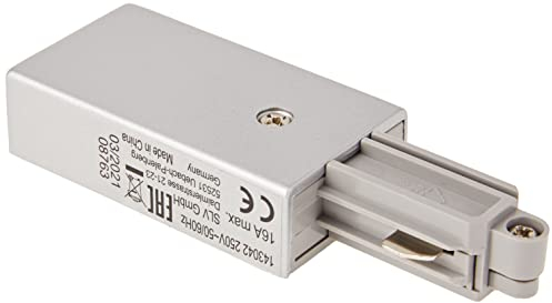 SLV 143042 1 Phasen System Einspeiser für 1-Phasen HV-Stromschiene / grau