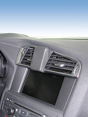 KUDA Handyhalterung passend für Citroen C4 ab 10/2010 & Citroen DS4 05/2011 - Telefonkonsole für Smartphones, Handy, Navi und mehr – Kunstlederkonsole, schwarz, 287295