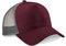 Beechfield Trucker Cap in Burgundy / grey kastanienbraun / Grau