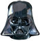Großer Folienballon * DARTH VADER HELM * zum Kindergeburtstag oder für eine Mottoparty // SUPERSHAPE // Folien Ballon Helium Deko Ballongas Kinder Geburtstag Motto Star Wars Krieg der Sterne